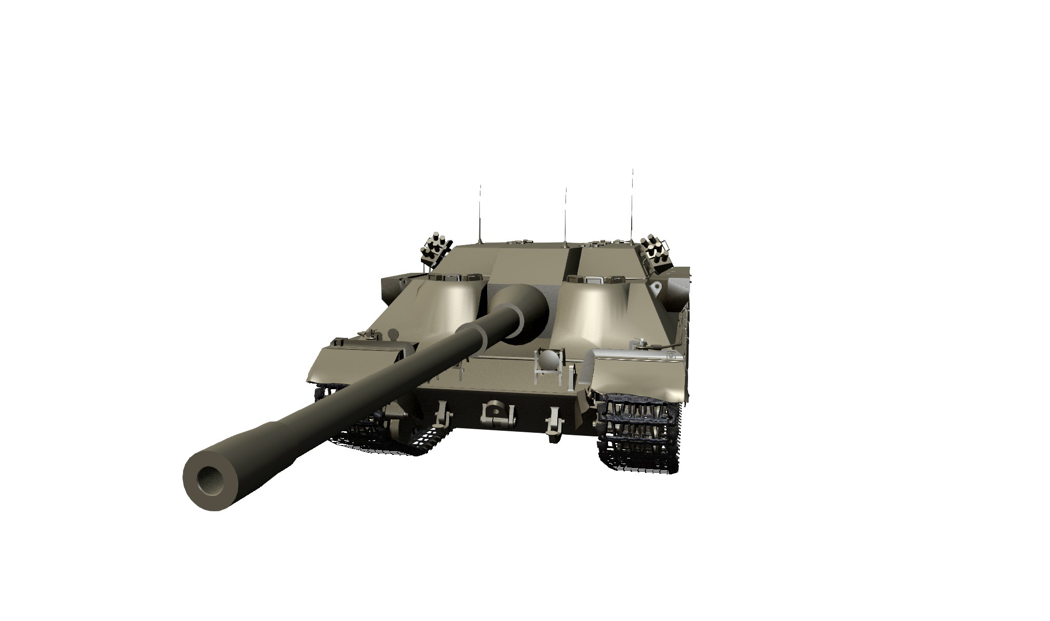 183 British Tier X Tank Destroyer PVC Plastic Model New 1/72 Scale FV215B