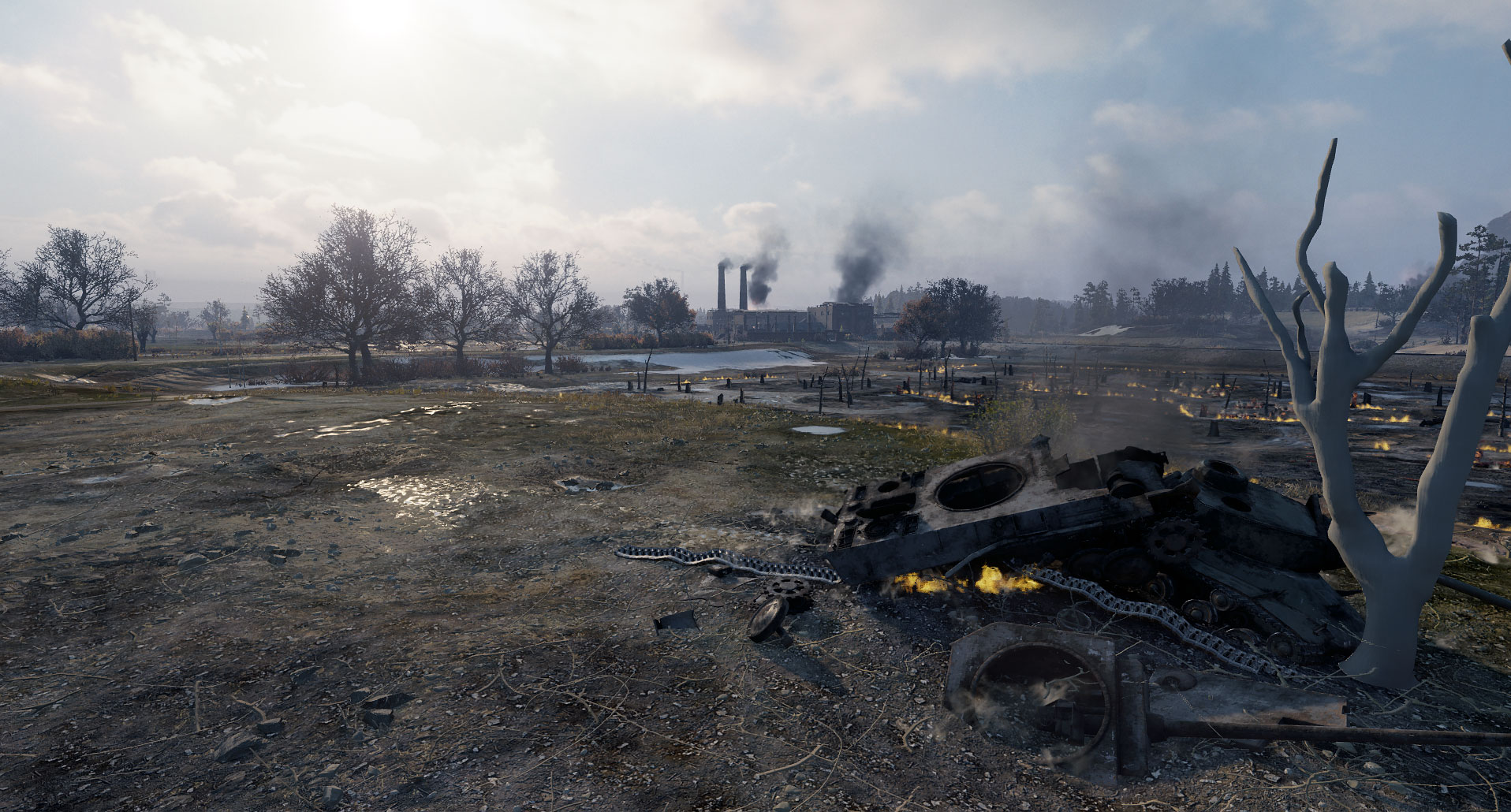 World of Tanks Supertest: Poland Map