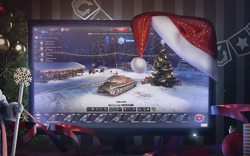 World of Tanks Christmas Event Sneak Peek Defender