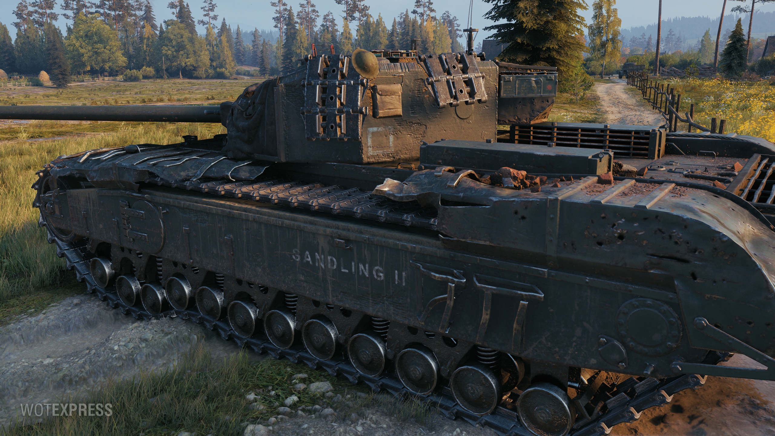 Update 1.6.1 Common Test: A43 Black Prince 3D Style