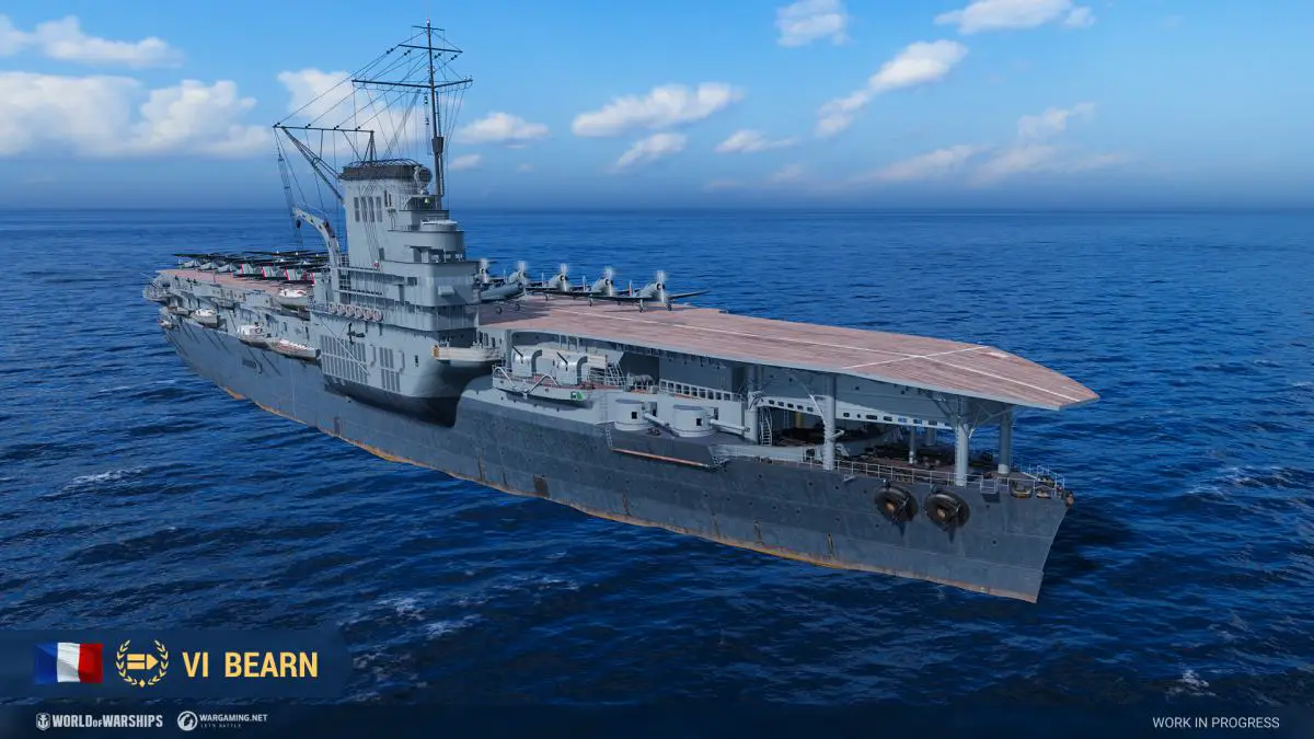 Supertest: French Tier VI Premium Aircraft Carrier Béarn